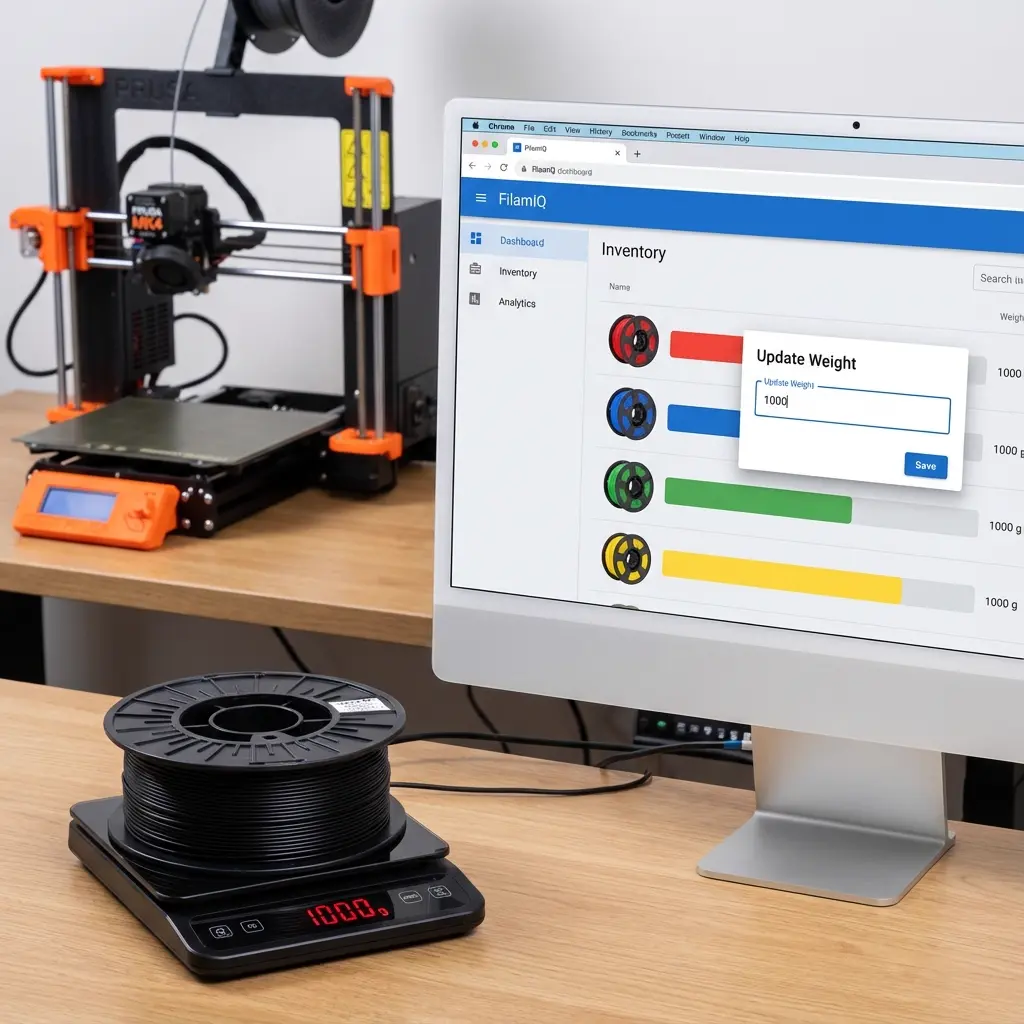FilamIQ - Smart 3D Printing Filament Inventory & Tracker